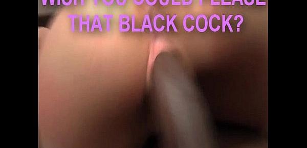  Sissy Black Cock Trainer